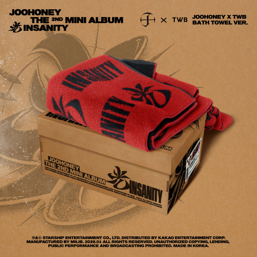 JOOHONEY - 光 (INSANITY) 2nd Mini Album [JOOHONEY X TWB BATH TOWEL VER.]