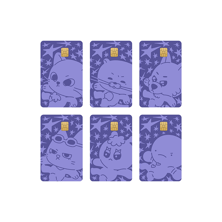 BBNEXDO - Card Sticker Set [NO GENRE]