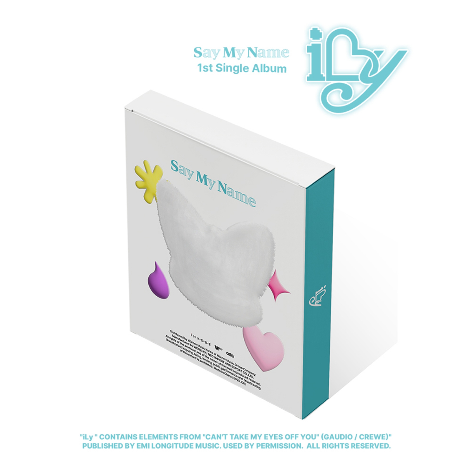 SAY MY NAME - iLy - 1st Single Album (HOLDER VER.)