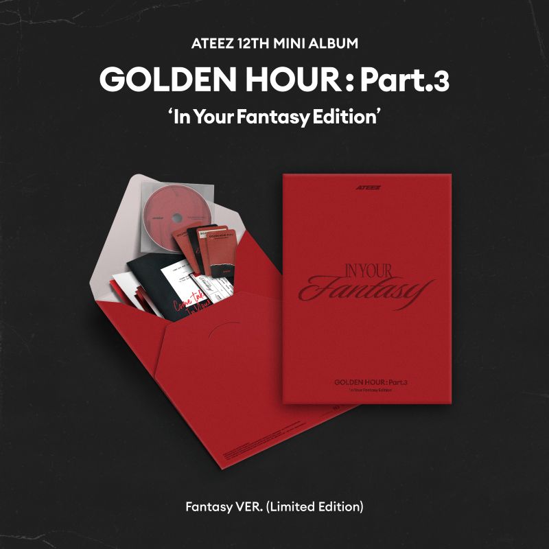 ATEEZ - GOLDEN HOUR : Part.3 ‘In Your Fantasy Edition’ [Limited]