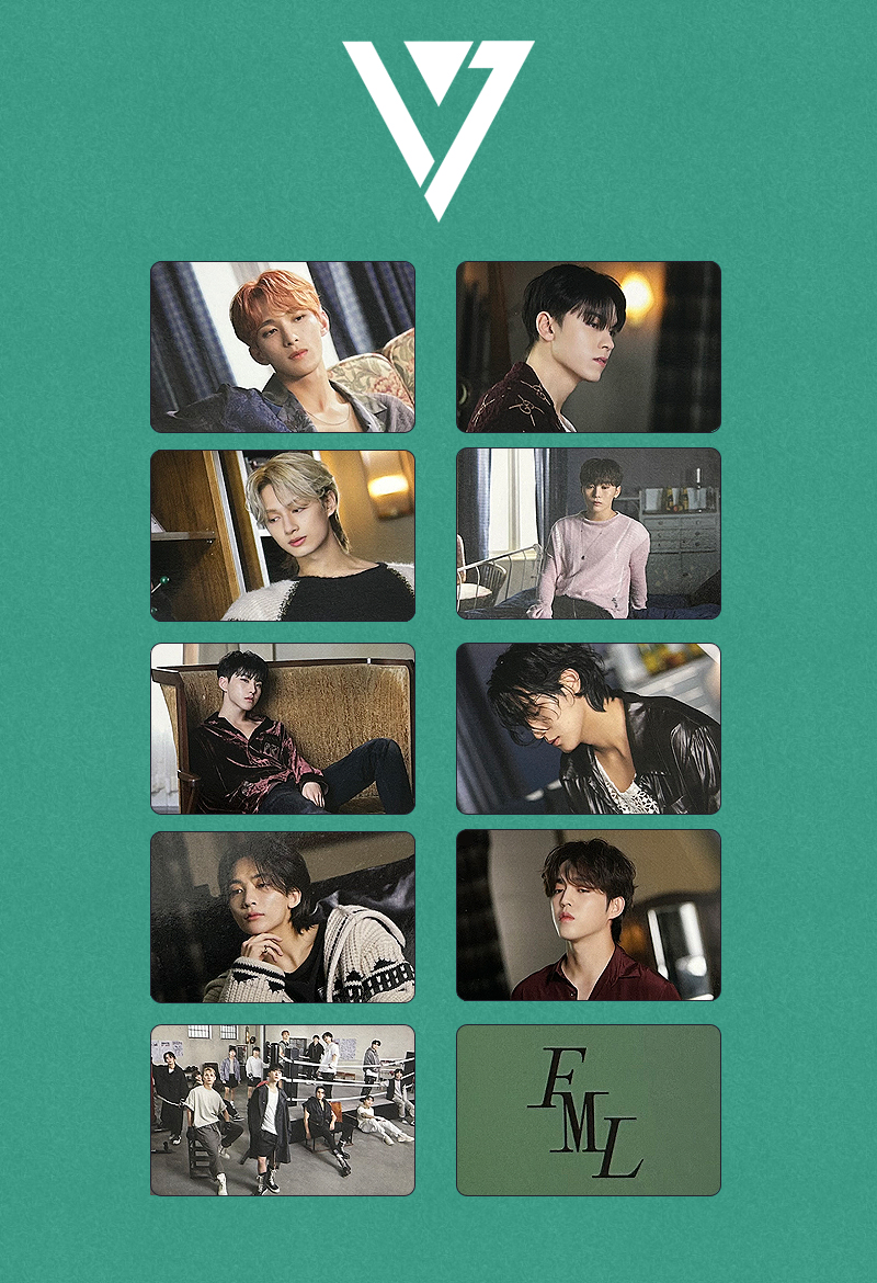 SEVENTEEN - Official POB FML Photo Card Set