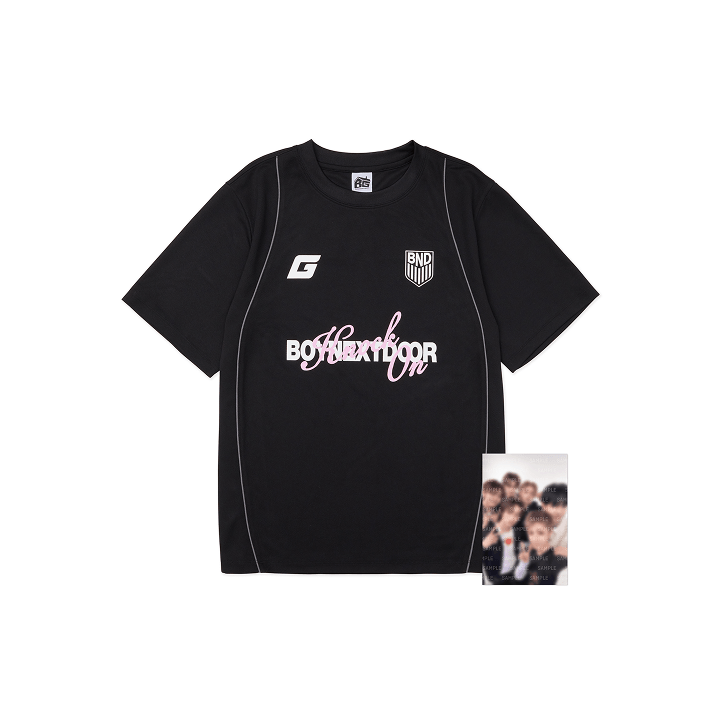 BOYNEXTDOOR x GRAILZ - Official S/S T-shirt (Black)