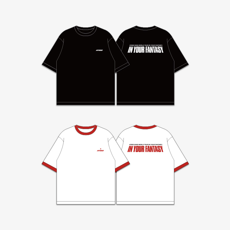 ATEEZ 2025 WORLD TOUR [IN YOUR FANTASY] OFFICIAL MD - T-SHIRT (Version 2)