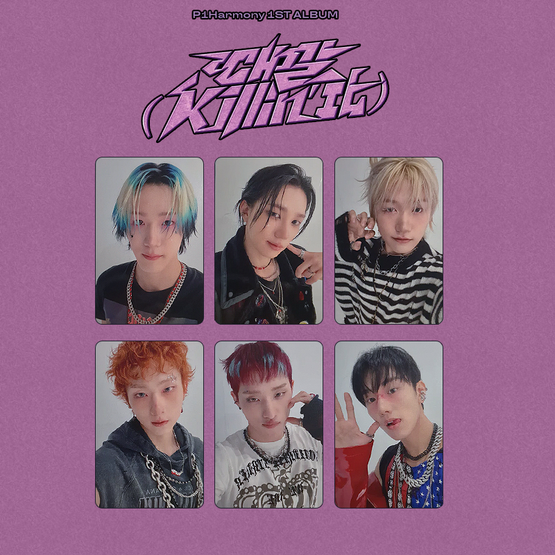 P1HARMONY - KILLIN' IT OFFICIAL Weverse POB SET