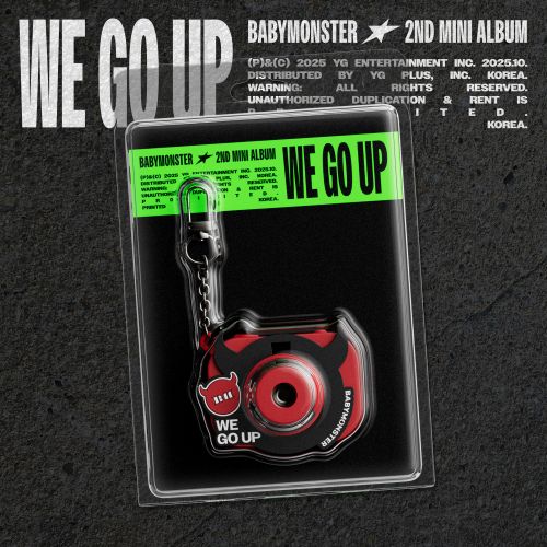 BABYMONSTER - 2nd MINI ALBUM [WE GO UP] (MINI BEAM KEYRING Ver.)