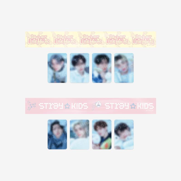STRAY KIDS - STAY in Our Little House Official MD - BOX TAPE SET