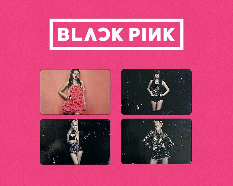 BLACKPINK - Born Pink Official POB Photo Card Set