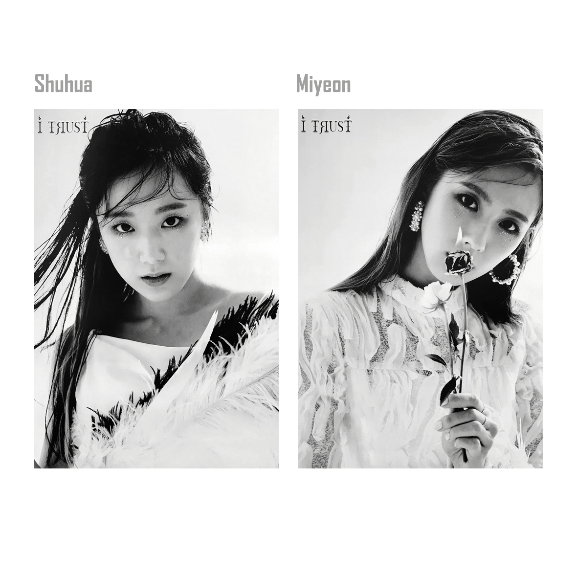 (G)I-DLE - I trust Member Poster