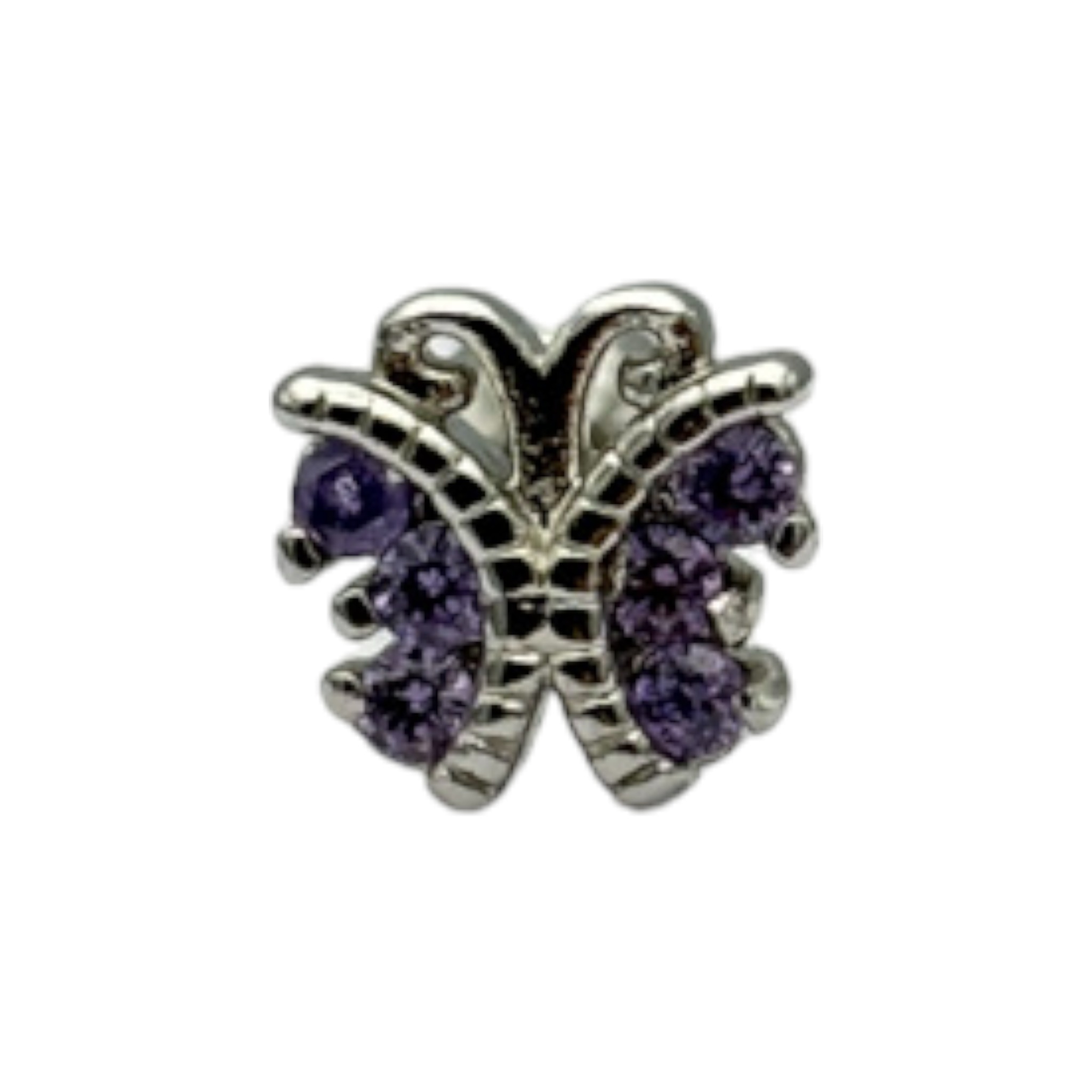 Purple Butterfly - Piercing