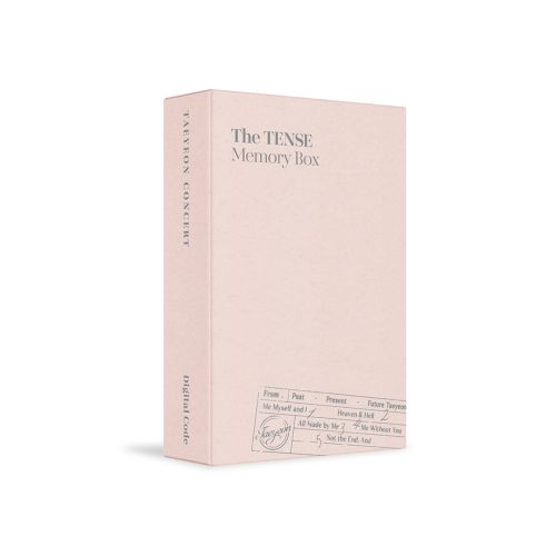 TAEYEON - CONCERT The TENSE Memory Box [Digital Code]