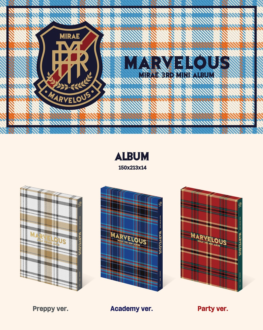 MIRAE - MARVELOUS 3rd Mini Album