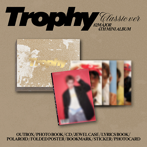 82MAJOR - Trophy 4th Mini Album [Classic Ver.]