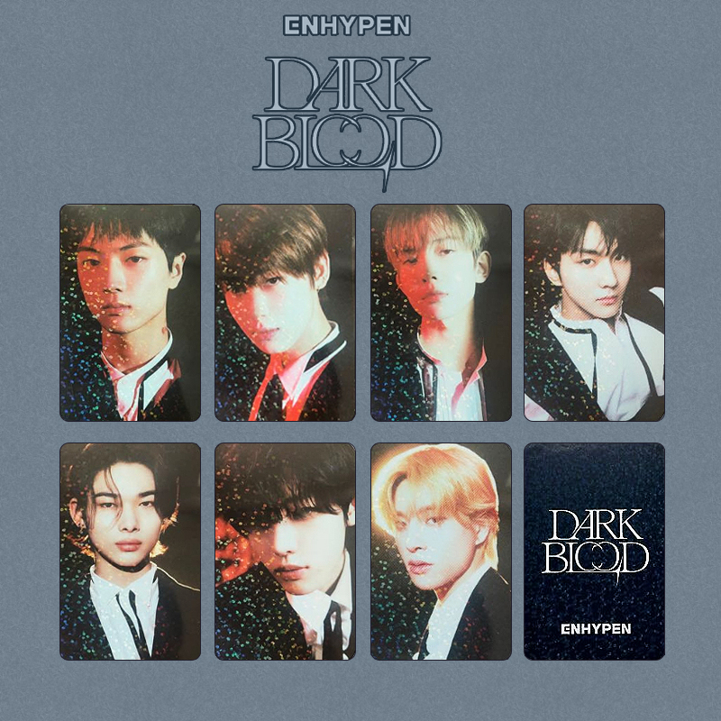 ENHYPEN - Official POB Dark Blood Photo Card Set