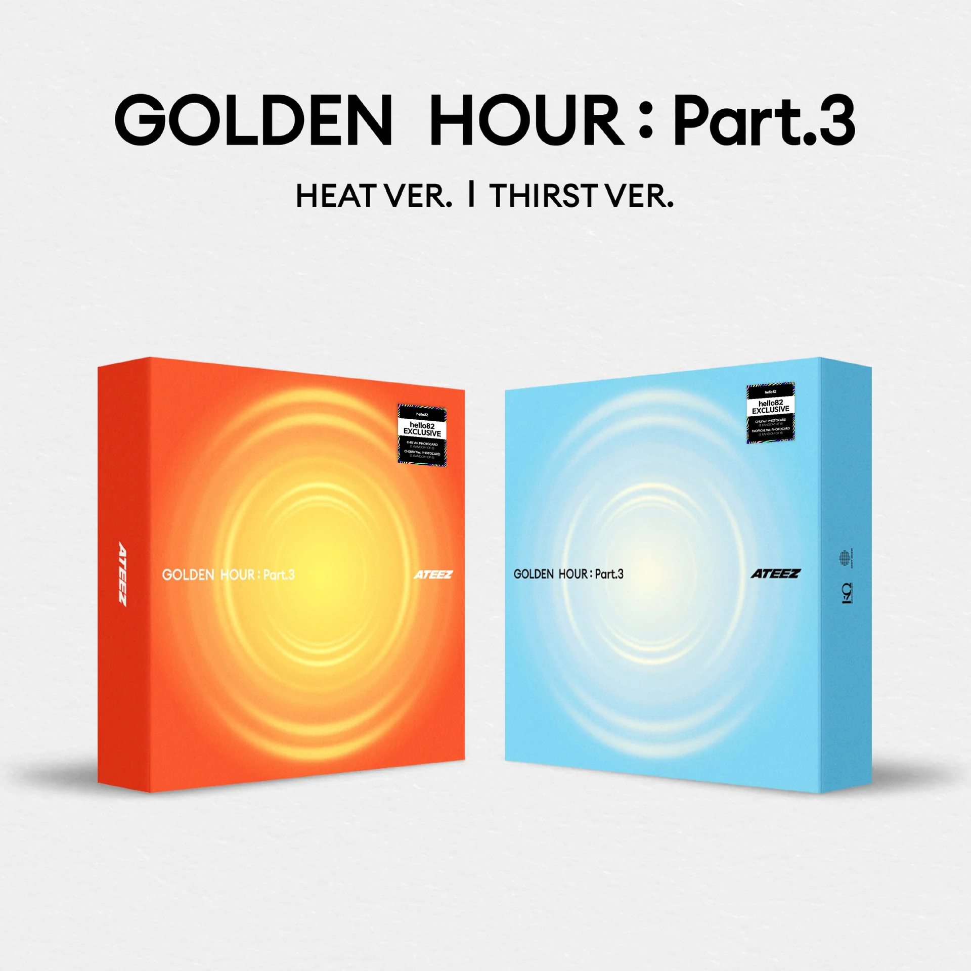 ATEEZ - GOLDEN HOUR : Part.3 - hello82 Exclusive