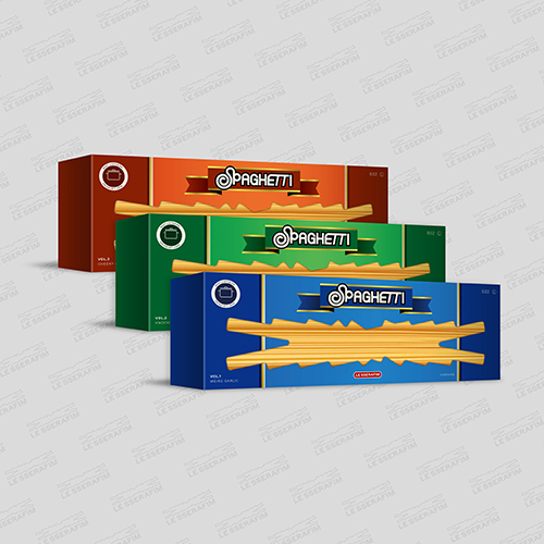 LE SSERAFIM - 1st Single Album [SPAGHETTI]