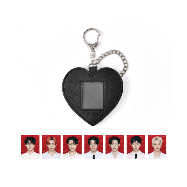 ENHYPEN - Walk the Line World Tour MD - Mini Photo Holder Leather Keyring