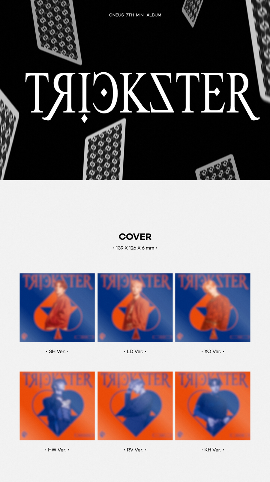 ONEUS - 7TH MINI ALBUM 'TRICKSTER' [Case Vers.]
