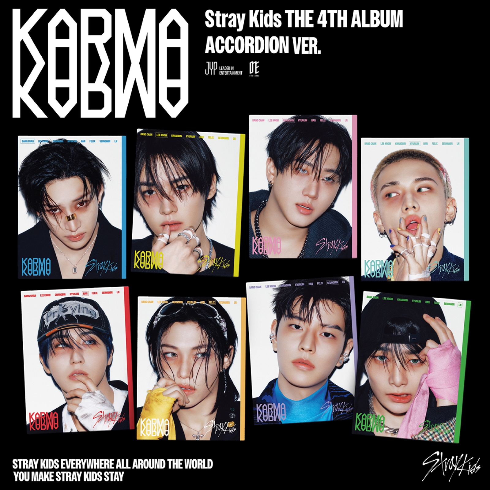 Stray Kids - 4th FULL ALBUM 'KARMA' (Accordion Ver.)