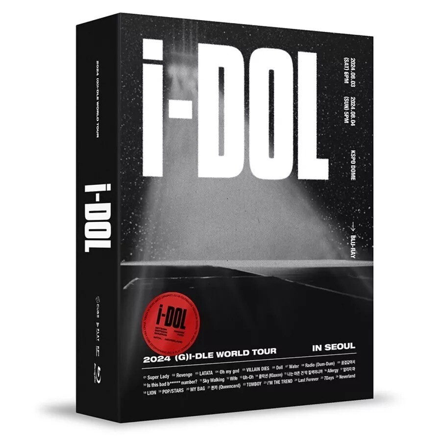 (G)I-DLE - 2024 (G)I-DLE WORLD TOUR [iDOL] IN SEOUL Blu-ray