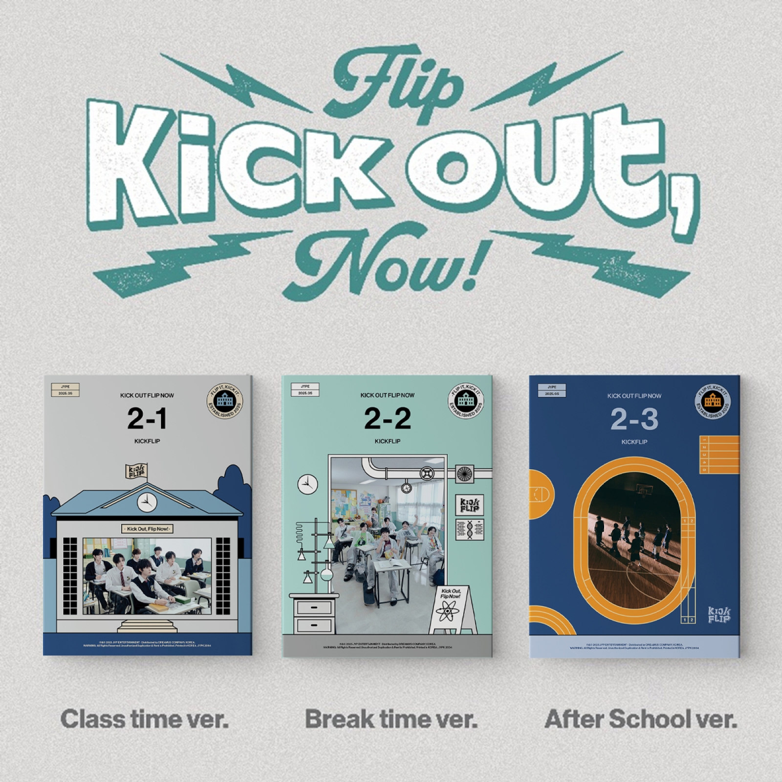 Kickflip - Kick Out, Flip Now! 2nd Mini Album