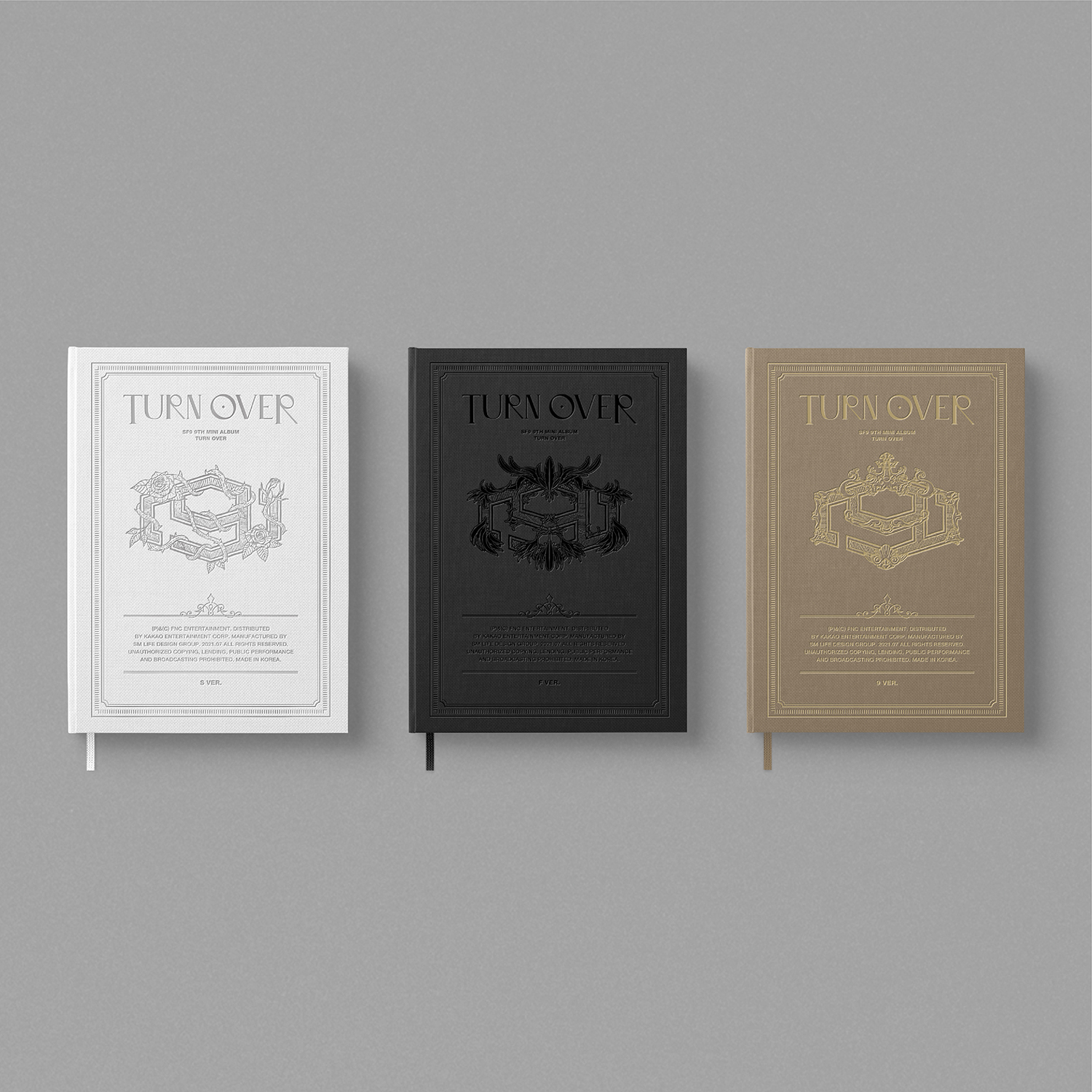 SF9 Mini Album Vol. 9 - TURN OVER (Normal Ver.)