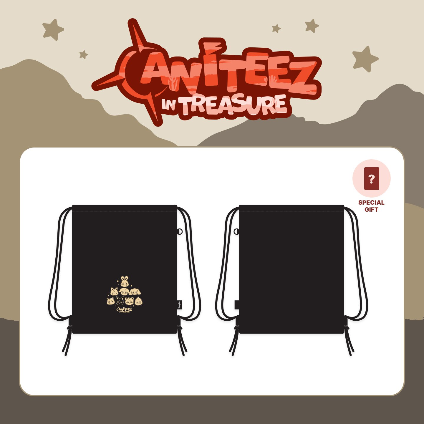 ATEEZ x [ANITEEZ IN TREASURE] MD - String Bag