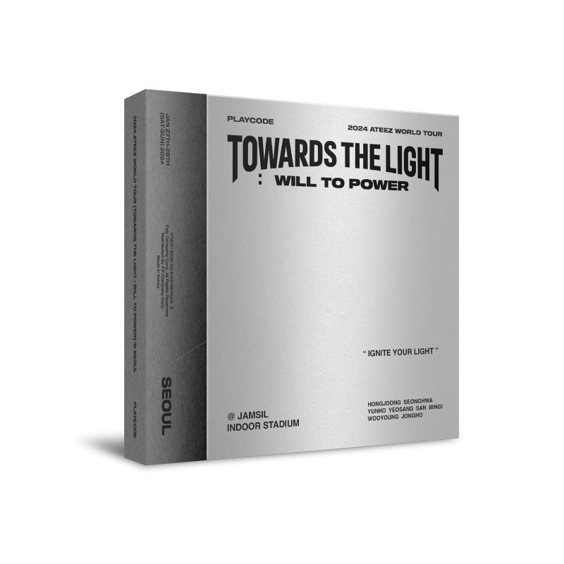 ATEEZ - 2024 WORLD TOUR [TOWARDS THE LIGHT : WILL TO POWER] IN SEOUL PLAYCODE