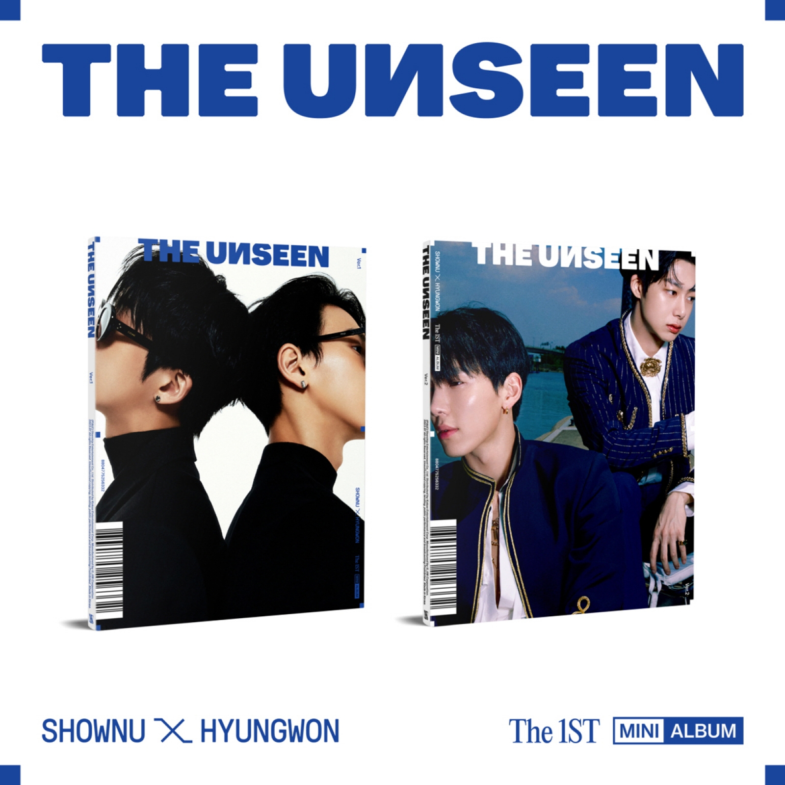 SHOWNU X HYUNGWON - THE UNSEEN 1st Mini Album