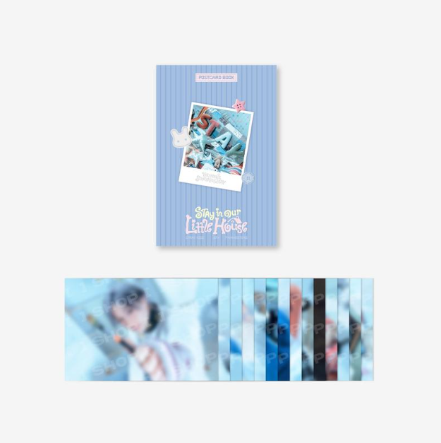 STRAY KIDS - STAY in Our Little House Official MD - POSTCARD BOOK