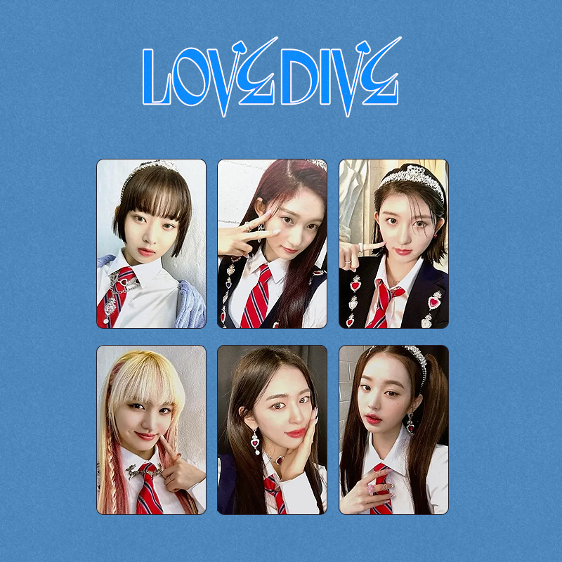 IVE - Official POB Love Dive Photo Card