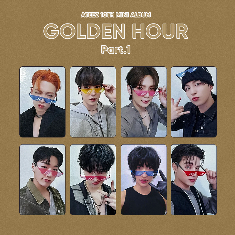 ATEEZ - GOLDEN HOUR : Part.1 POB Soundwave Photo Card Set