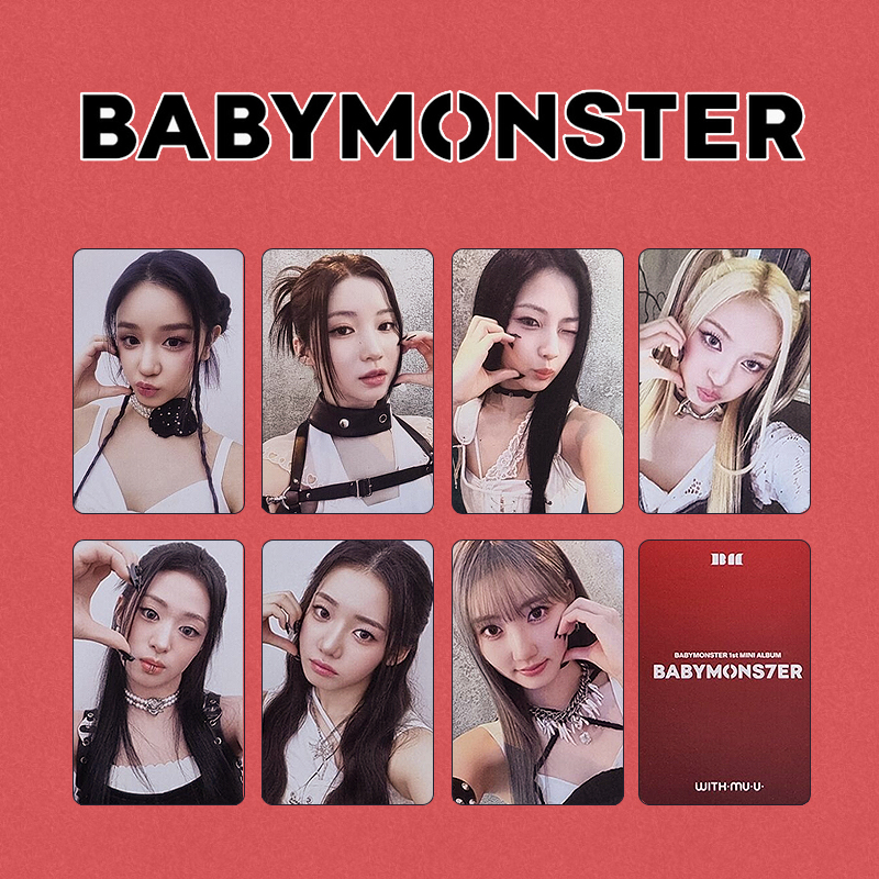 BABYMONSTER - 1st Mini Album withmuu PHOTO CARD SET