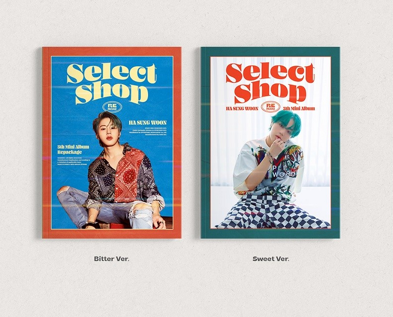 HA SUNG WOON - SELECT SHOP 5th Mini Album Repackage