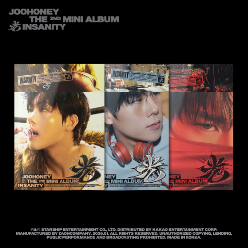 JOOHONEY - 光 (INSANITY) 2nd Mini Album [Photobook Version]