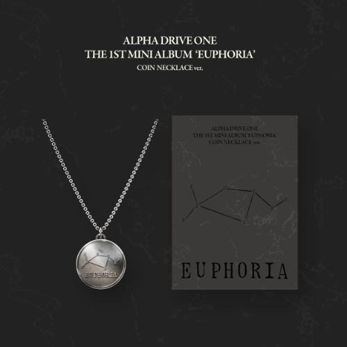 ALPHA DRIVE ONE - THE 1ST MINI ALBUM [EUPHORIA] (COIN NECKLACE ver.)(LIMITED EDITION)