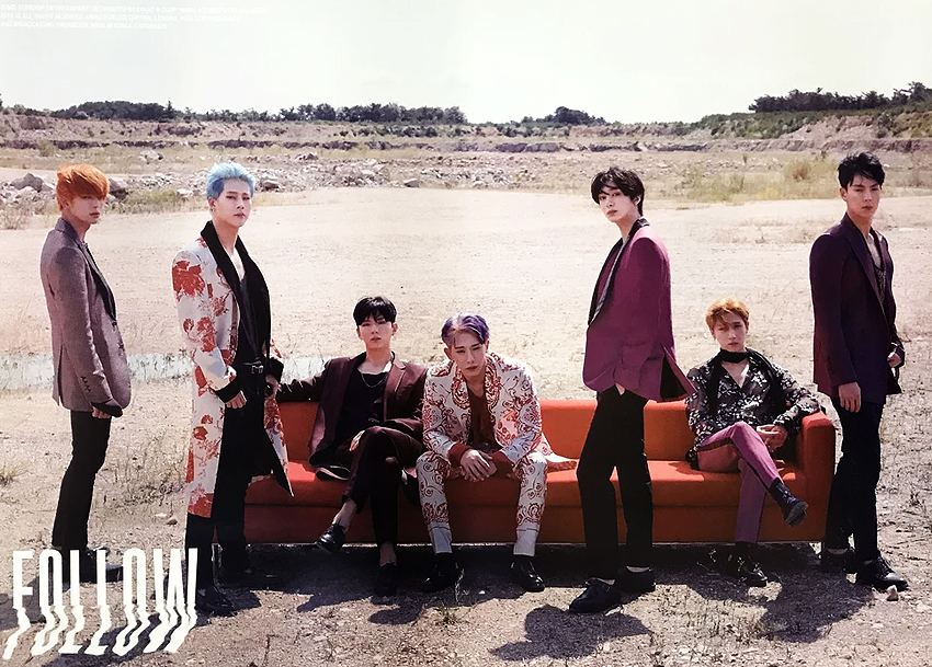 MONSTA X - FOLLOW Official Poster