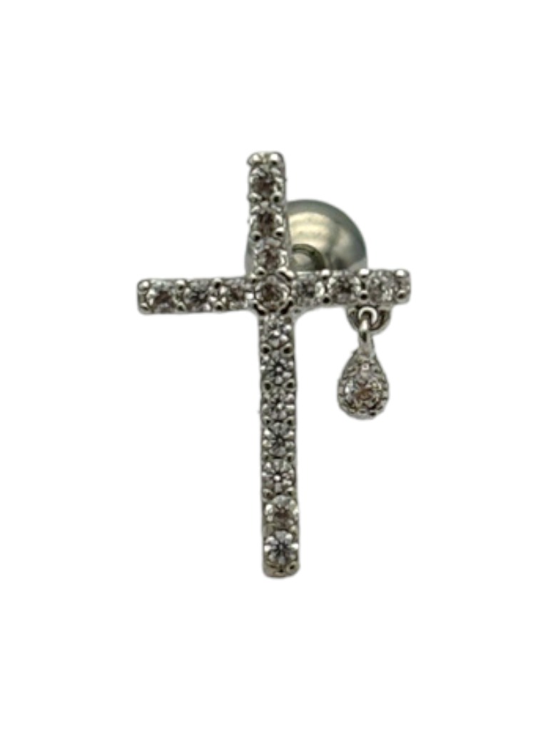 Cross and Tears - Piercing