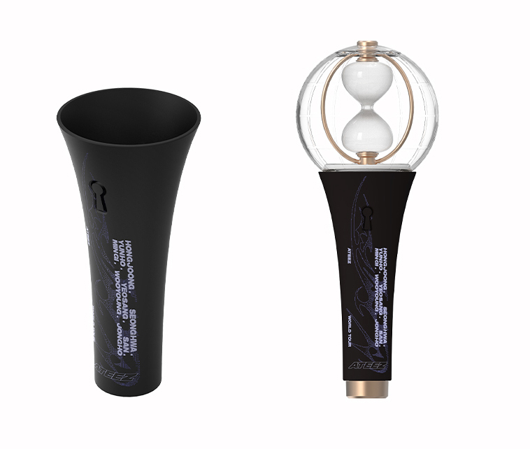 ATEEZ 2025 WORLD TOUR [IN YOUR FANTASY] OFFICIAL MD - OFFICIAL LIGHT STICK VER.2 BODY ACCESSORY (NEW)