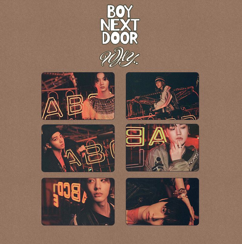 BOYNEXTDOOR - Official POB WHY Photo Card Set