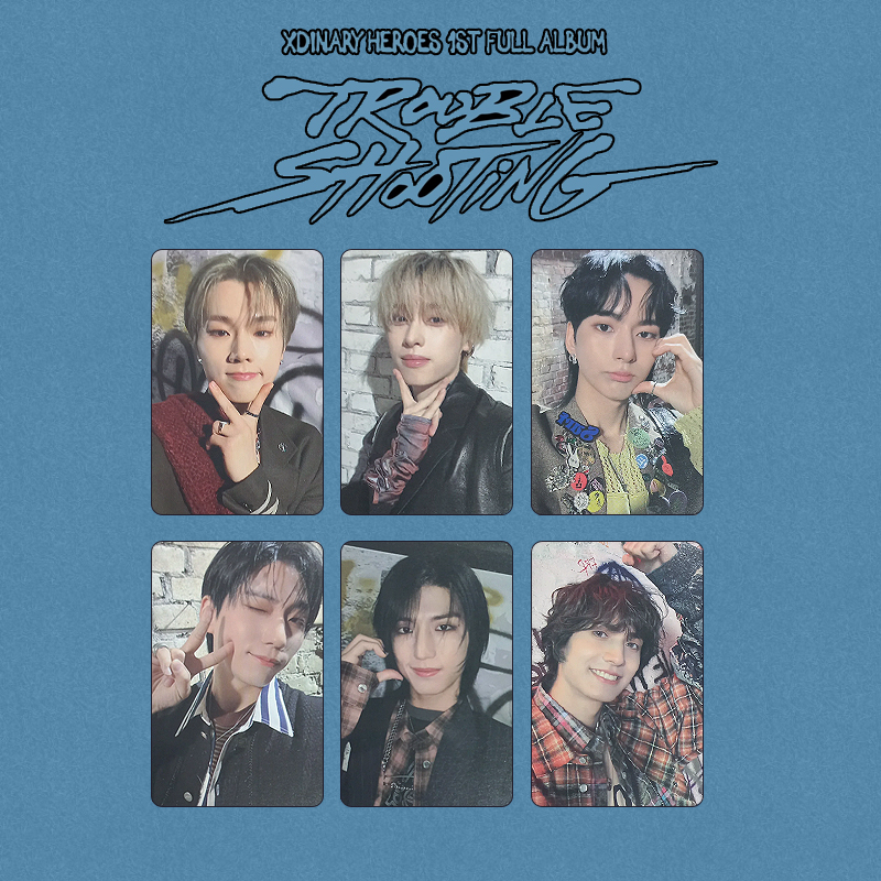 Xdinary Heroes -  Troubleshooting OFFICIAL Blue Dream Media POB SET