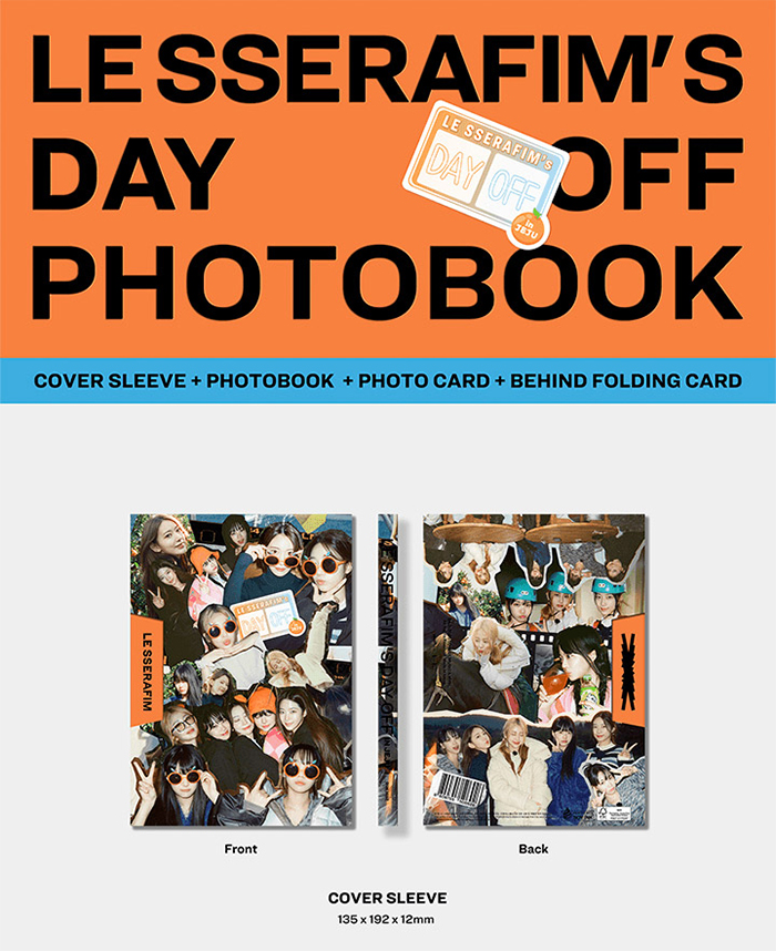 LE SSERAFIM's DAY OFF IN JEJU PHOTOBOOK