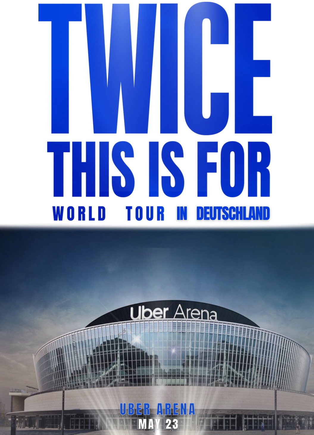[23.05.2026] TWICE - UBER ARENA BERLIN KONZERT LOGENTICKET