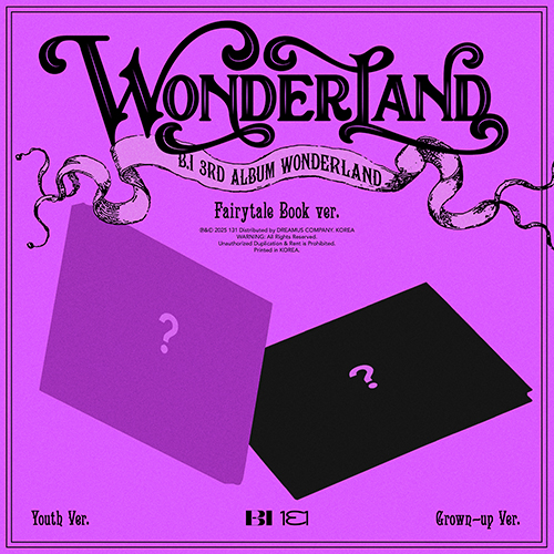B.I - 3rd Album WONDERLAND [Fairy tale Ver.]