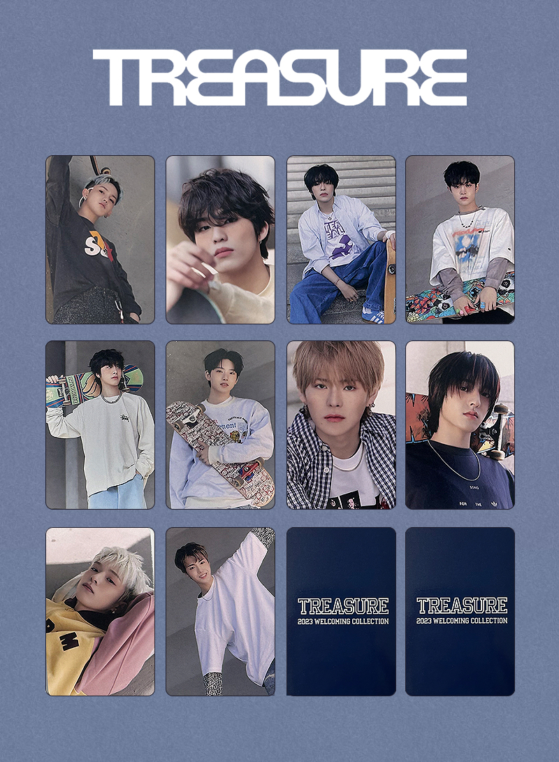 TREASURE - Welcoming 2023 POB Photo Card Set