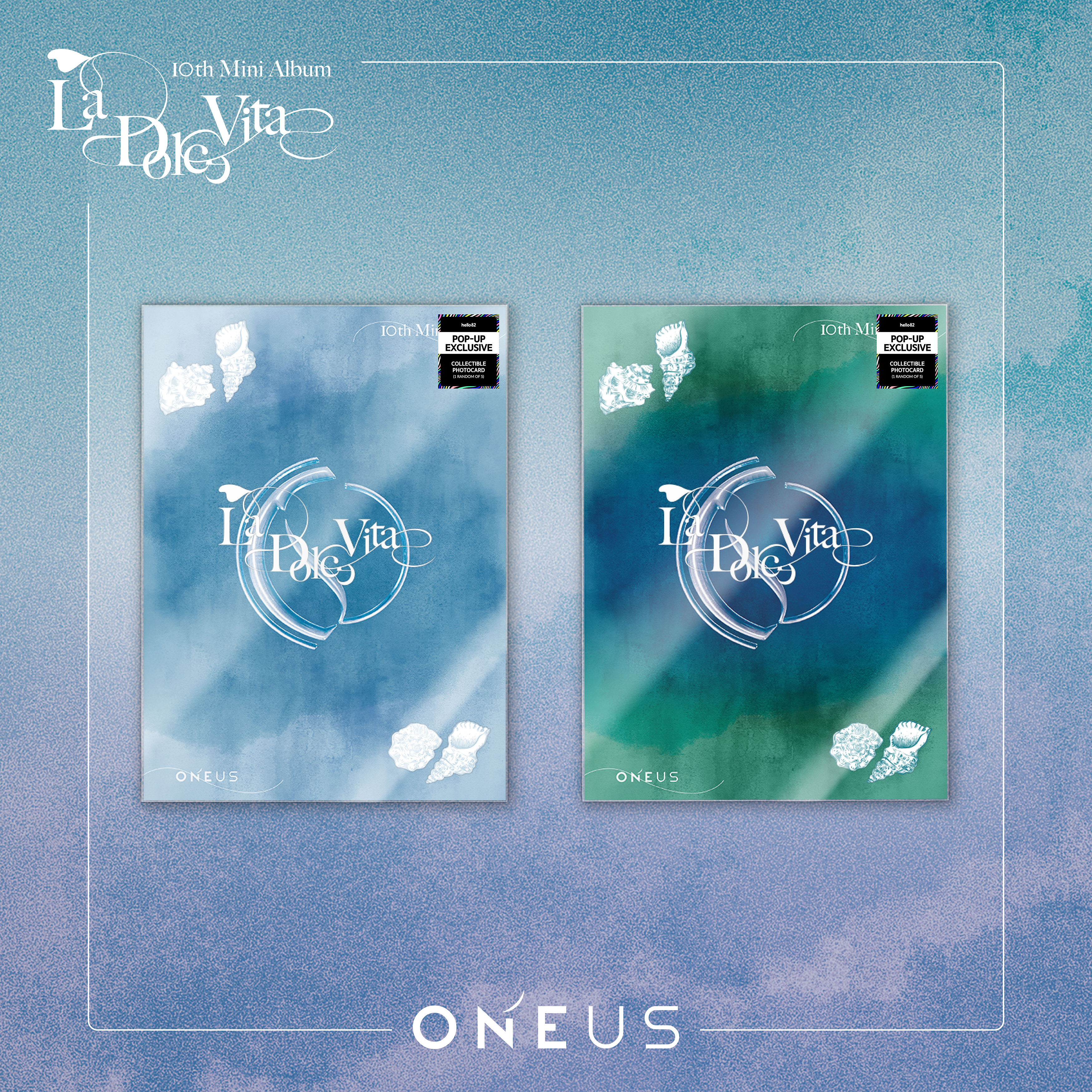 ONEUS - La Dolce Vita (US + Pop-up exclusive photocards)