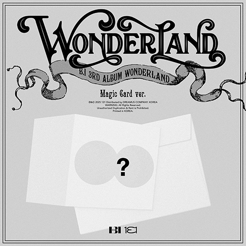 B.I - 3rd Album WONDERLAND [Magic Card Ver.]